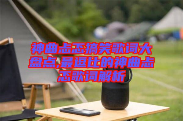 神曲忐忑搞笑歌詞大盤點,最逗比的神曲忐忑歌詞解析