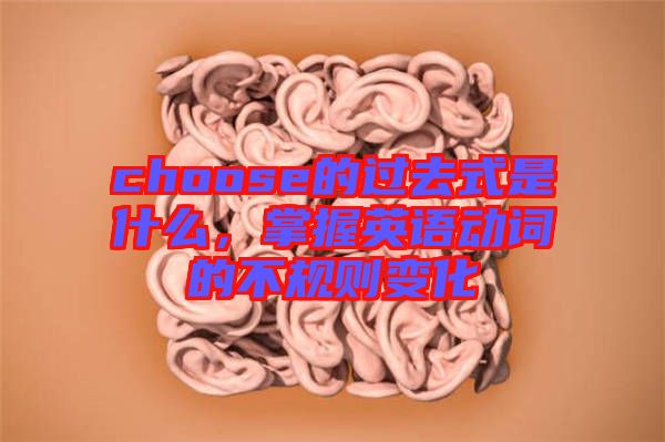 choose的過去式是什么，掌握英語動詞的不規則變化